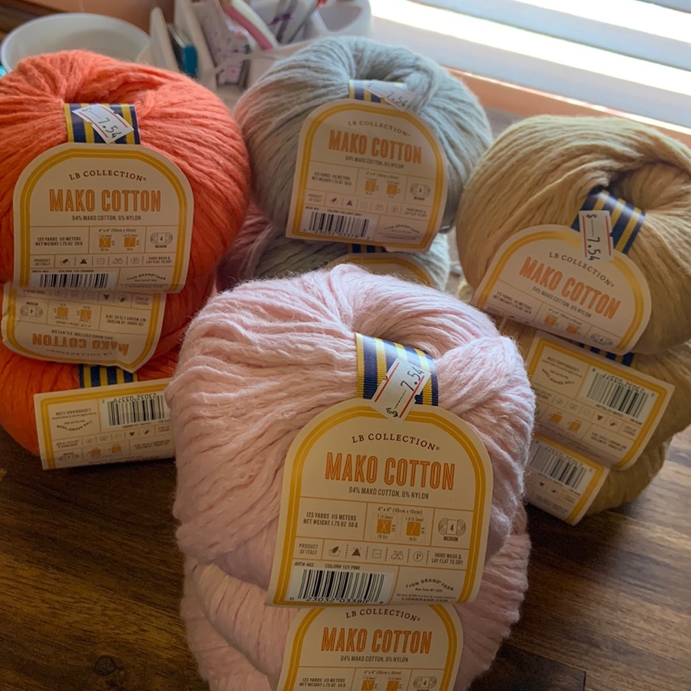 LB Collection Mako Cotton yarn